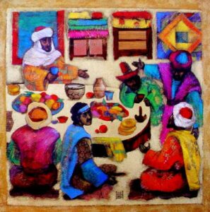 Jesus at a Pharisee’s House